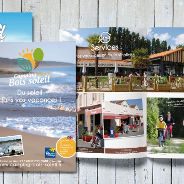 Flyer Brochure camping