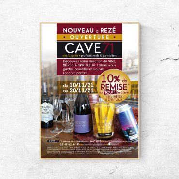 Flyer cave 71 - Ouverture