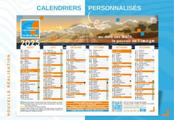 Image à la Une : calendrier personnalisés 2025