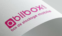 Logo abilbox, box de stockage mobile