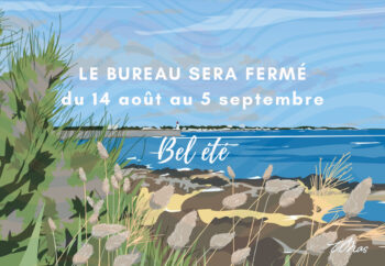 image à la une - congés d'été 2025