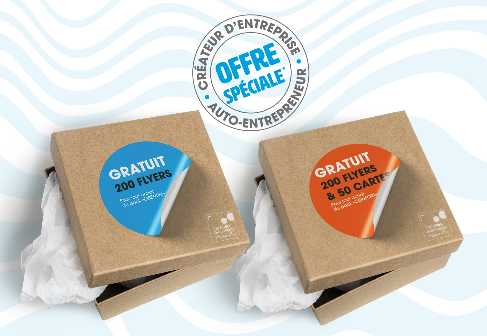 Image à la une - pack communication spécial createur d'entreprise