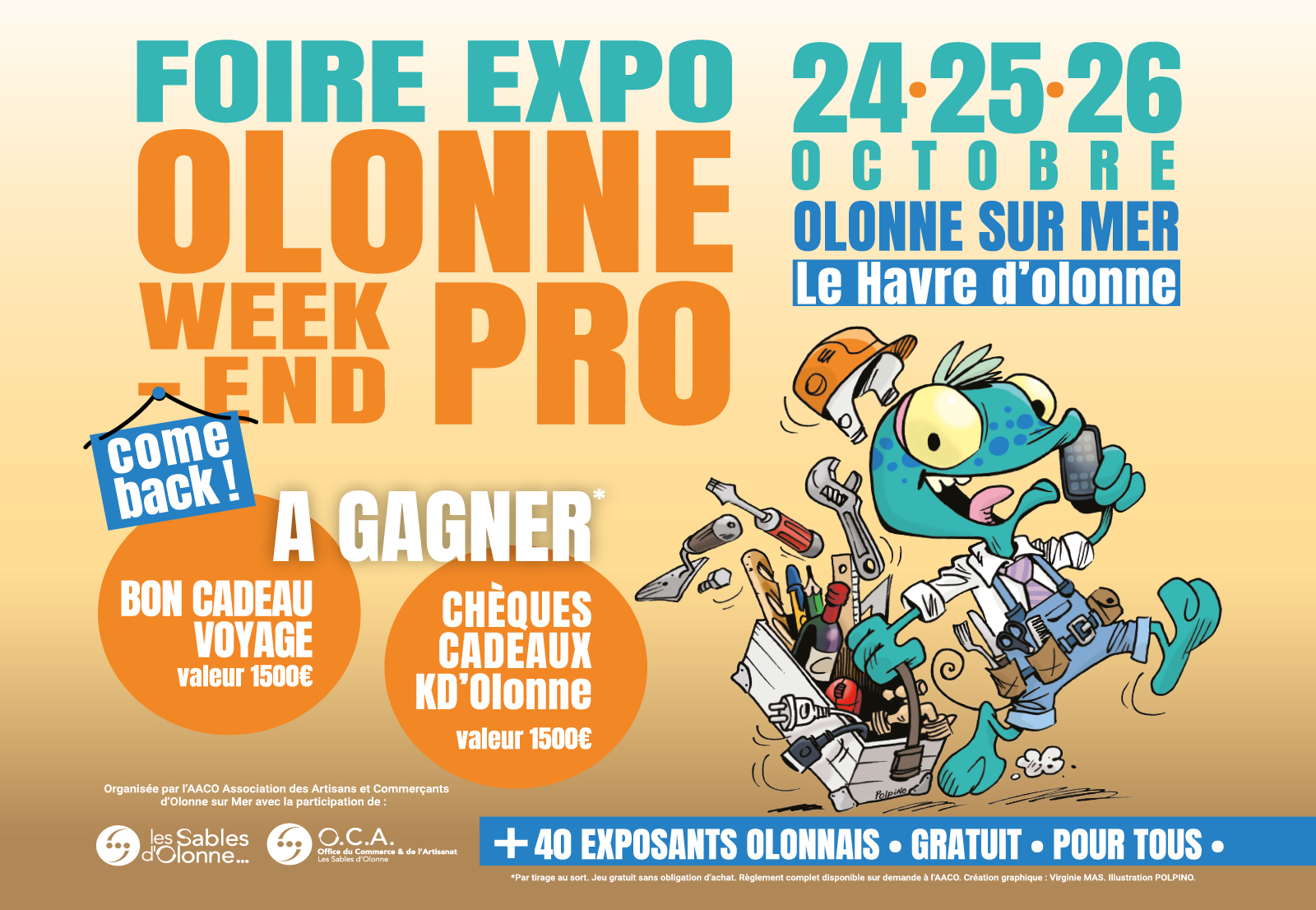 Image à la Une - Invitation Olonne week-ensd pro