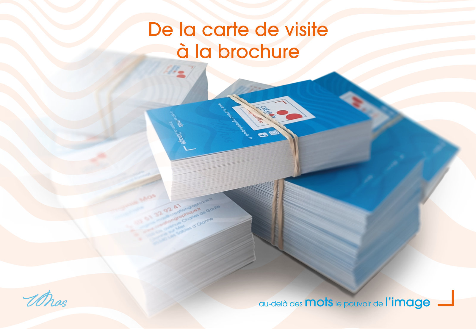 Creation de carte de visite design personnalisée