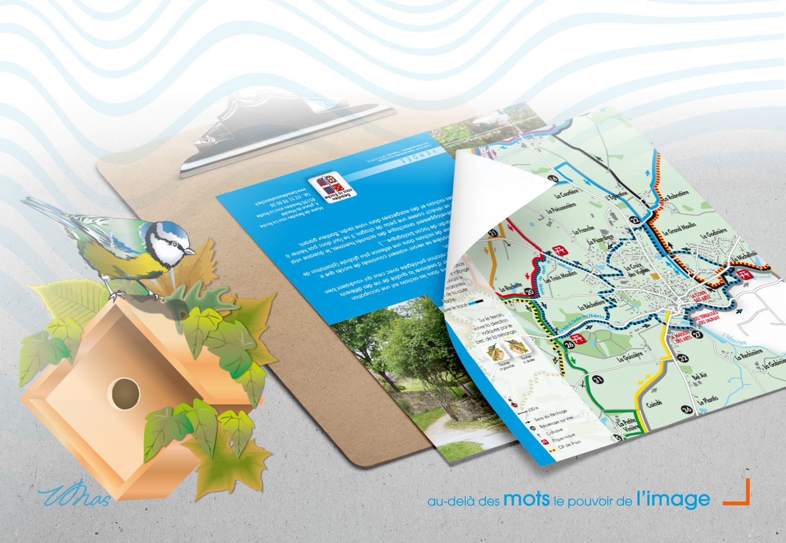 Virginie Mas Création graphique présente ses réalisations de plans