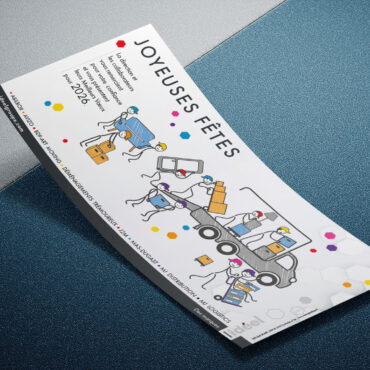 Carte de vœux 2026 idéel groupe